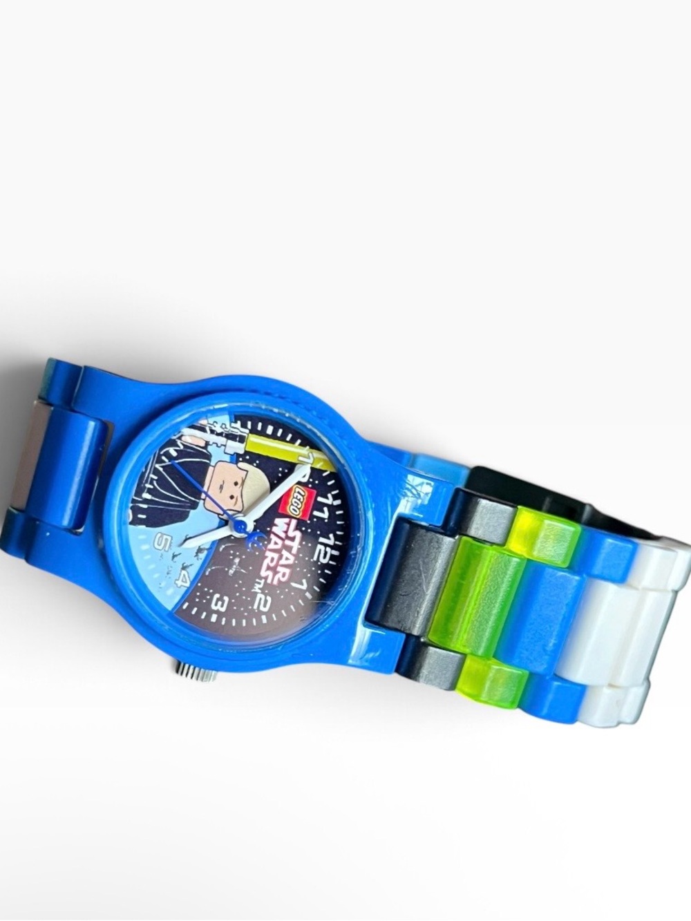 LEGO Boys Watch Blue Star Wars Water-Resistant Plastic 6" 2004